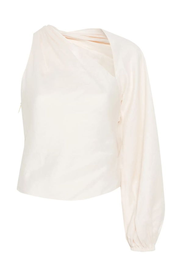 Self-Portrait Top Blouse - Neutrals