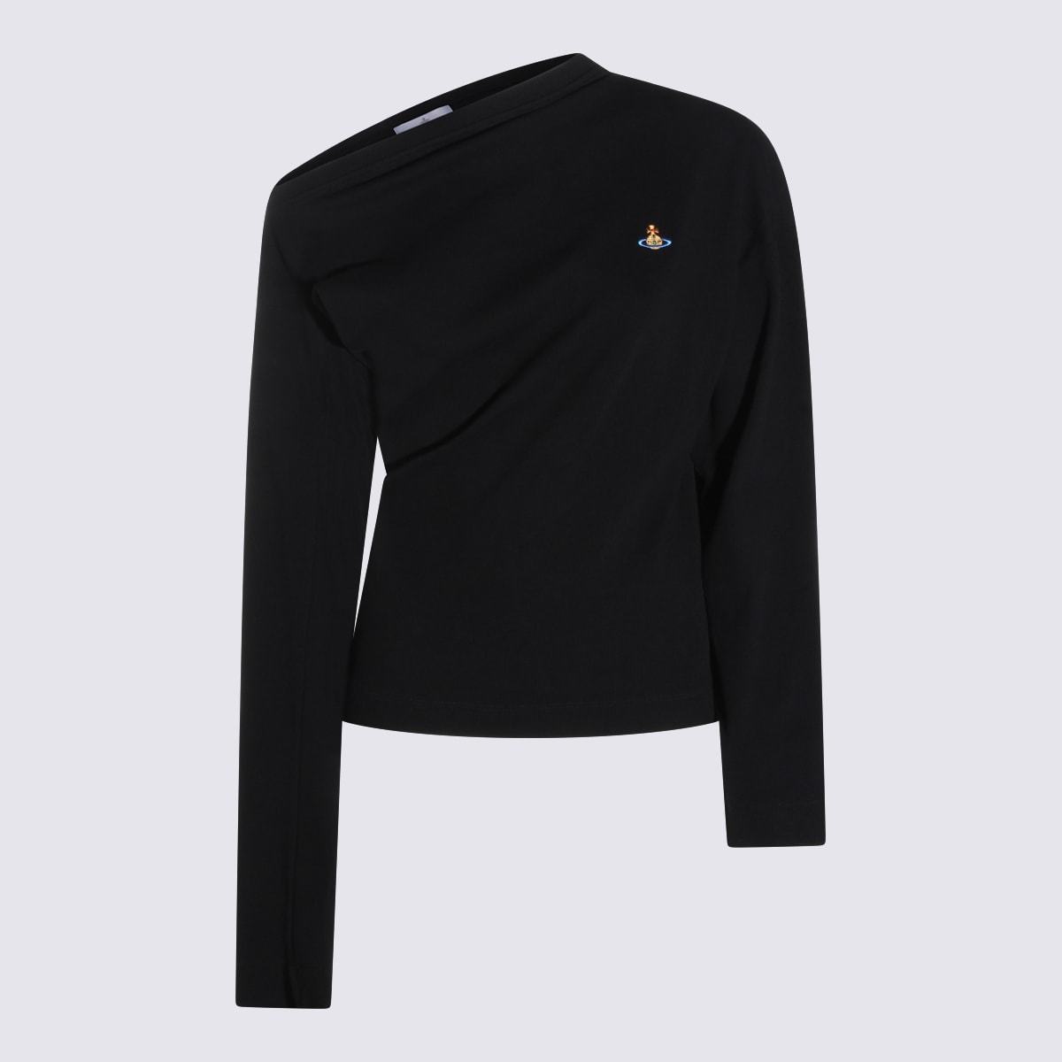 Vivienne Westwood Cotton Knitwear Sweater - Black - Image 1 of 3