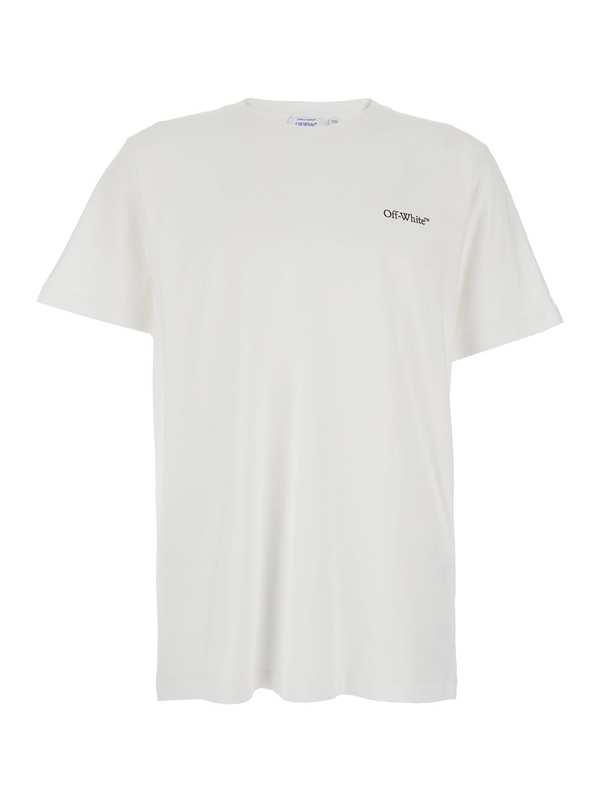 Off-White Crew Neck T-Shirt - White