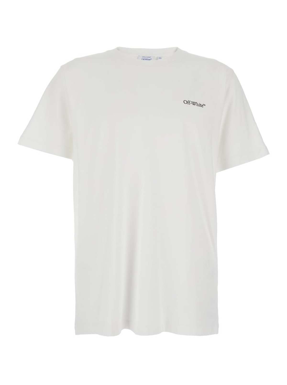 Off-White Crew Neck T-Shirt - White - Image 1 of 3