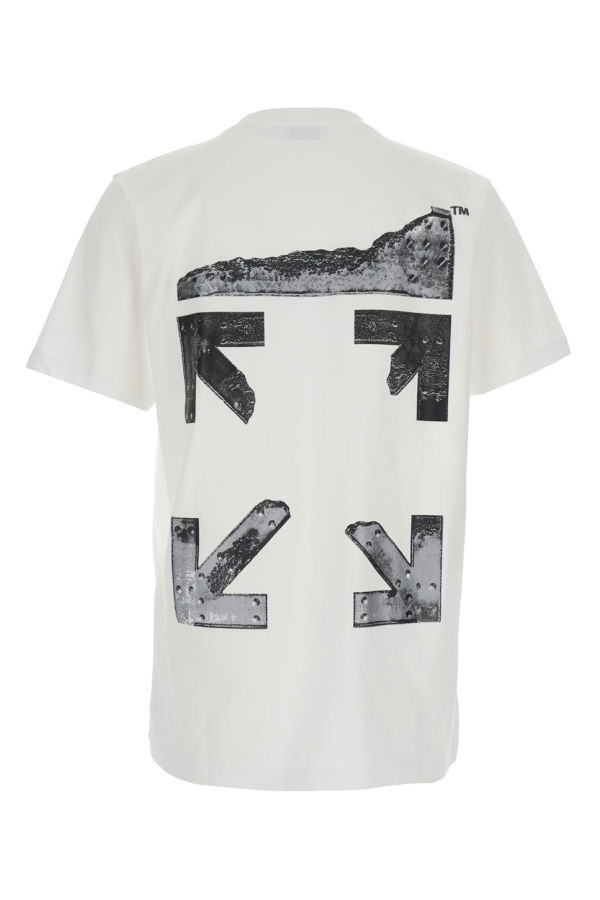 Off-White Crew Neck T-Shirt - White