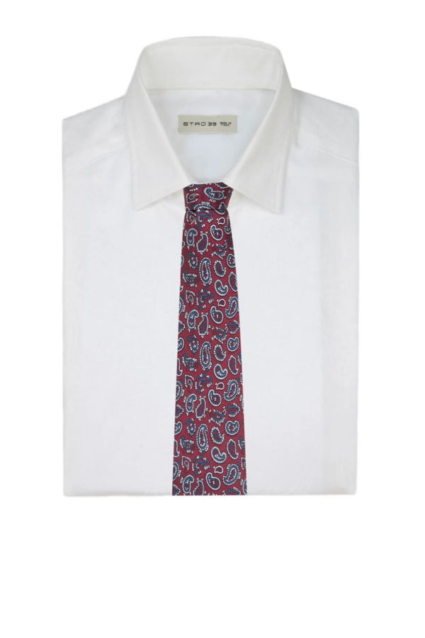 Etro Tie - Red/Blue