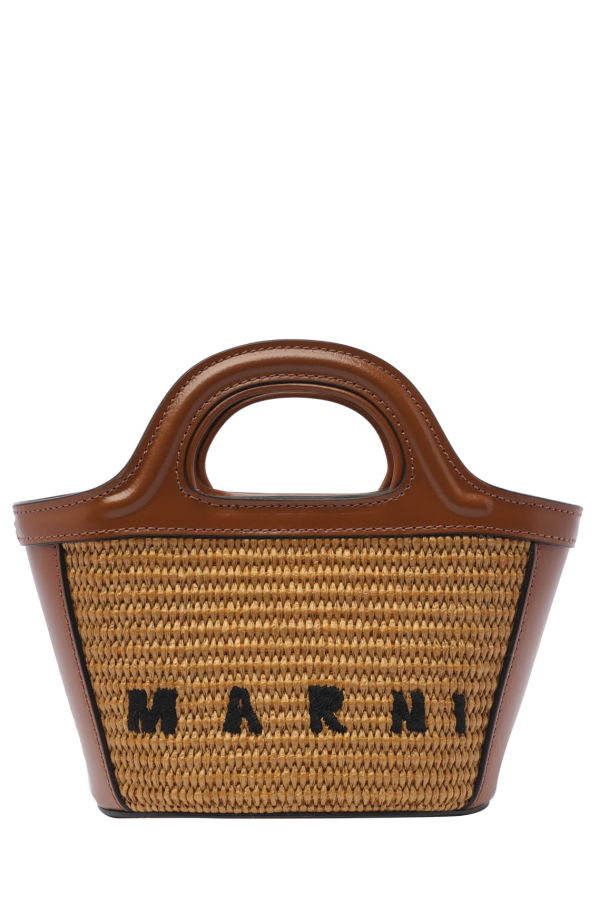 Marni Micro Tropicalia Handbag - Brown