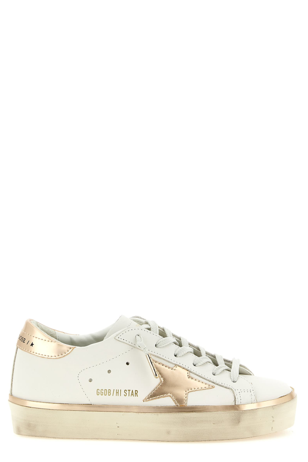 Golden Goose Hi Star Sneakers - Pink
