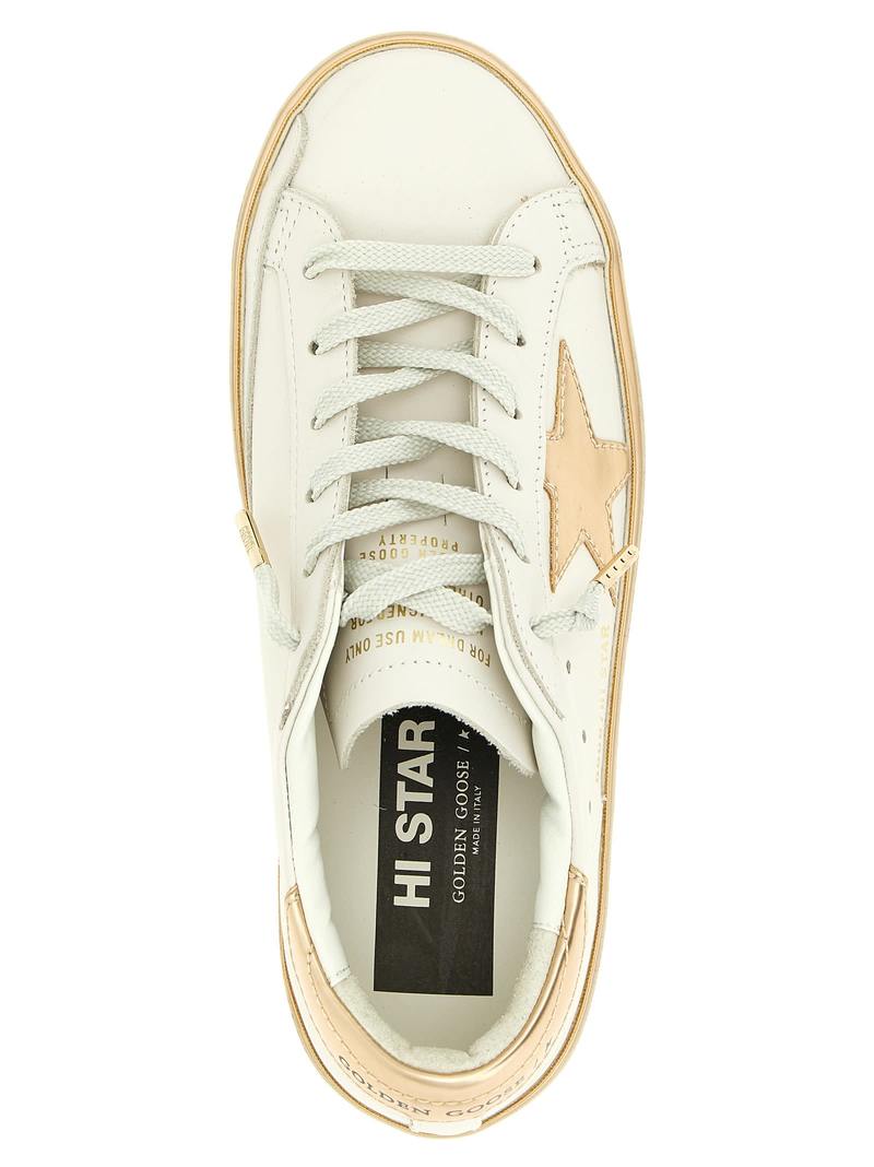 Golden Goose Hi Star Sneakers - Pink