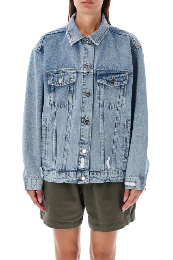 Anine Bing Rory Denim Jacket - Blue