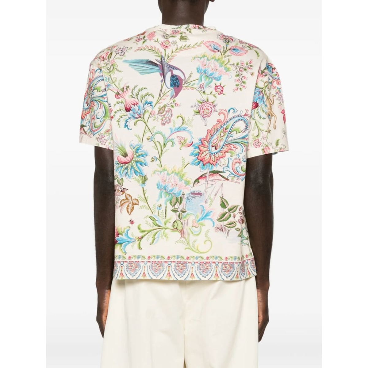 Etro T-shirt Top - Neutrals - Image 4 of 5
