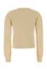A.P.C. Cream Wool Sweater - Ecru - Thumbnail 2