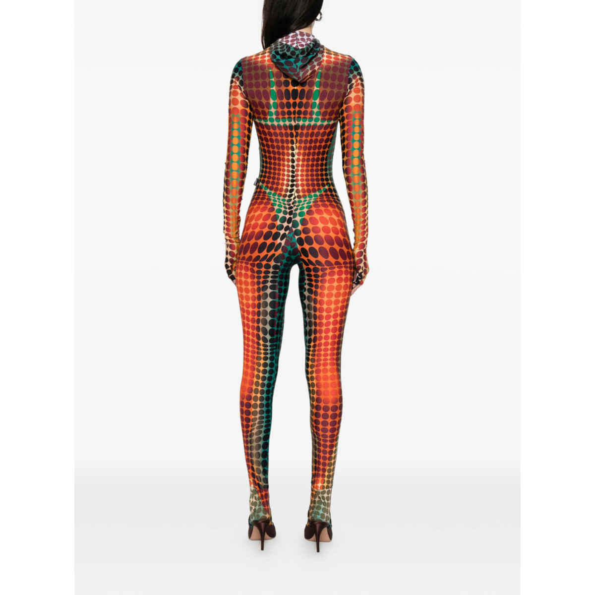 Jean Paul Gaultier Jumpsuit - Orange/Green - Image 2 of 5