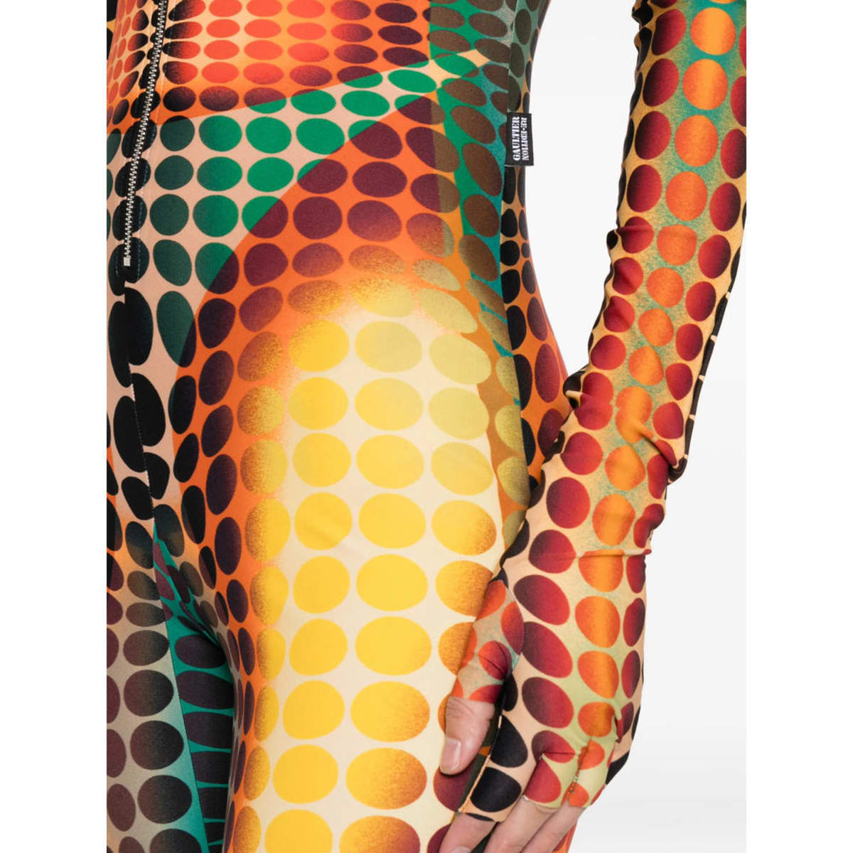 Jean Paul Gaultier Jumpsuit - Orange/Green - Image 3 of 5