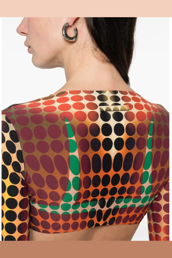 Jean Paul Gaultier Pant T-Shirt - Orange/Brown