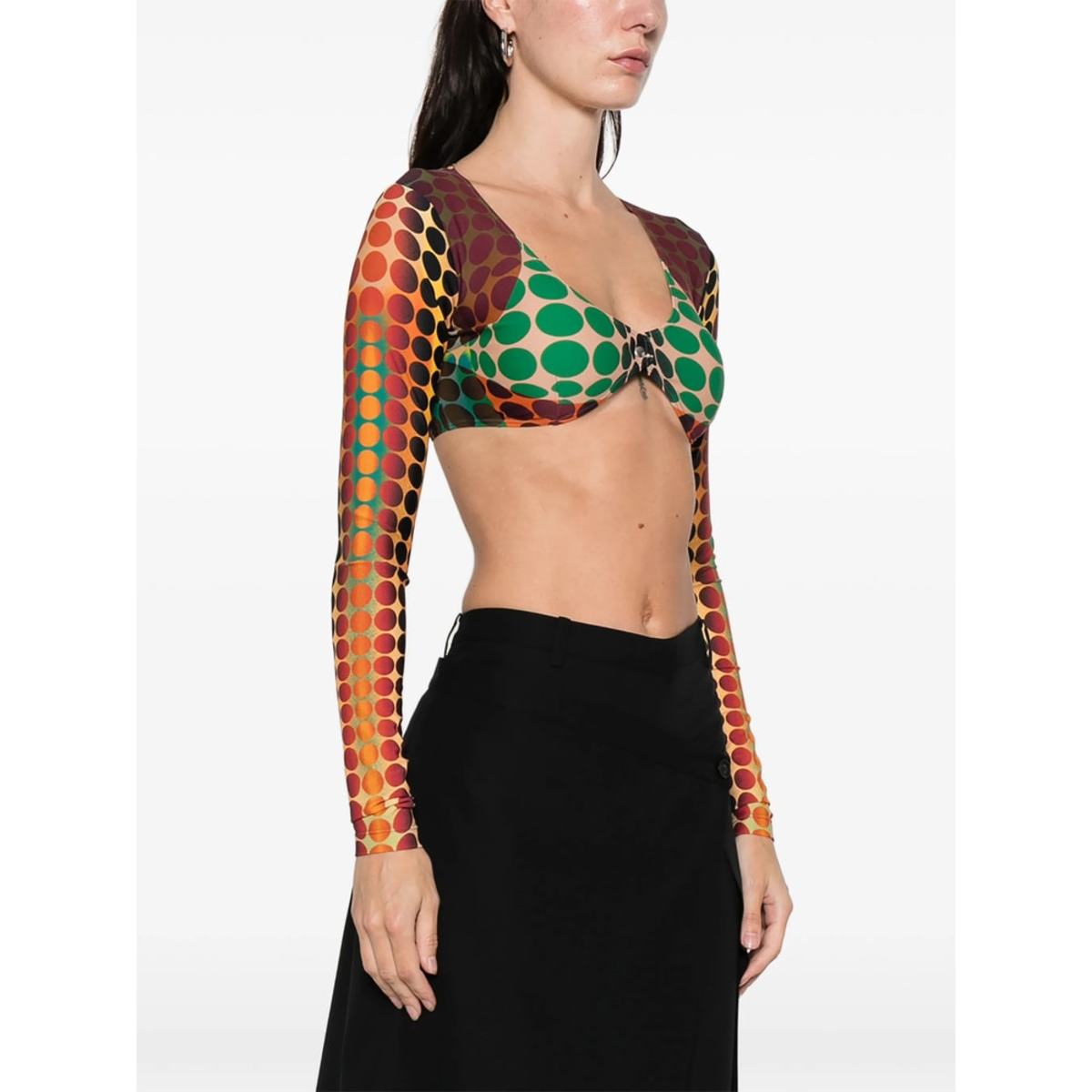 Jean Paul Gaultier Pant T-Shirt - Orange/Brown - Image 3 of 5