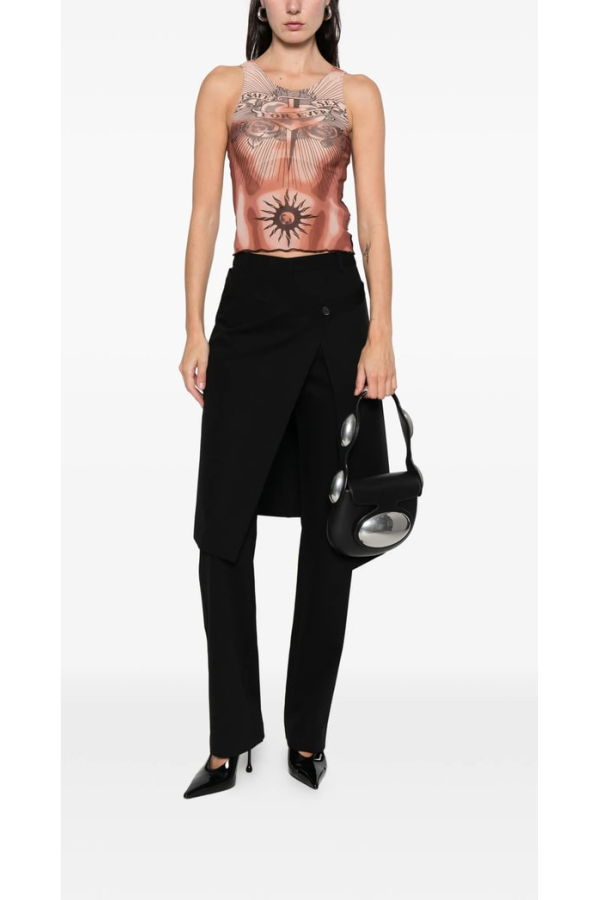 Jean Paul Gaultier Top - Neutrals/Brown