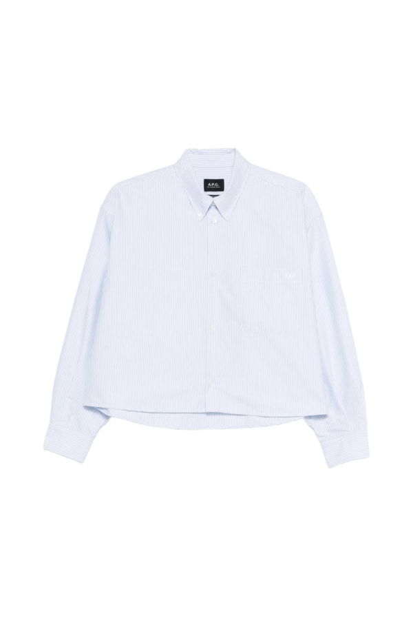 A.P.C. Shirt - White/Blue