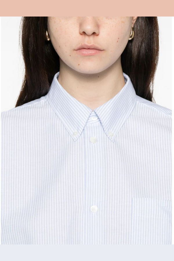 A.P.C. Shirt - White/Blue