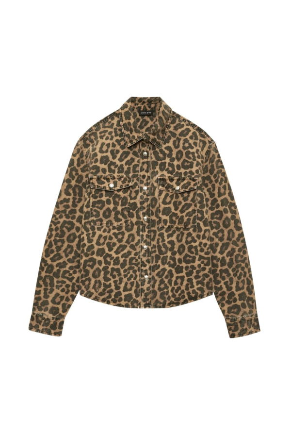 Anine Bing Shirt - Brown/Black