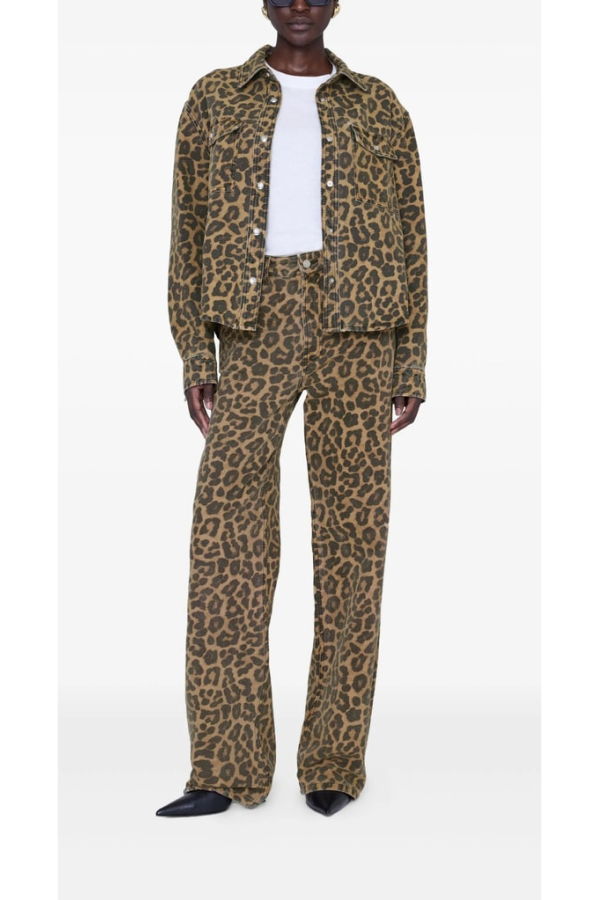 Anine Bing Shirt - Brown/Black