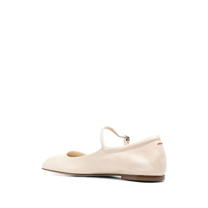 aeyd Flat Shoes - Cream White