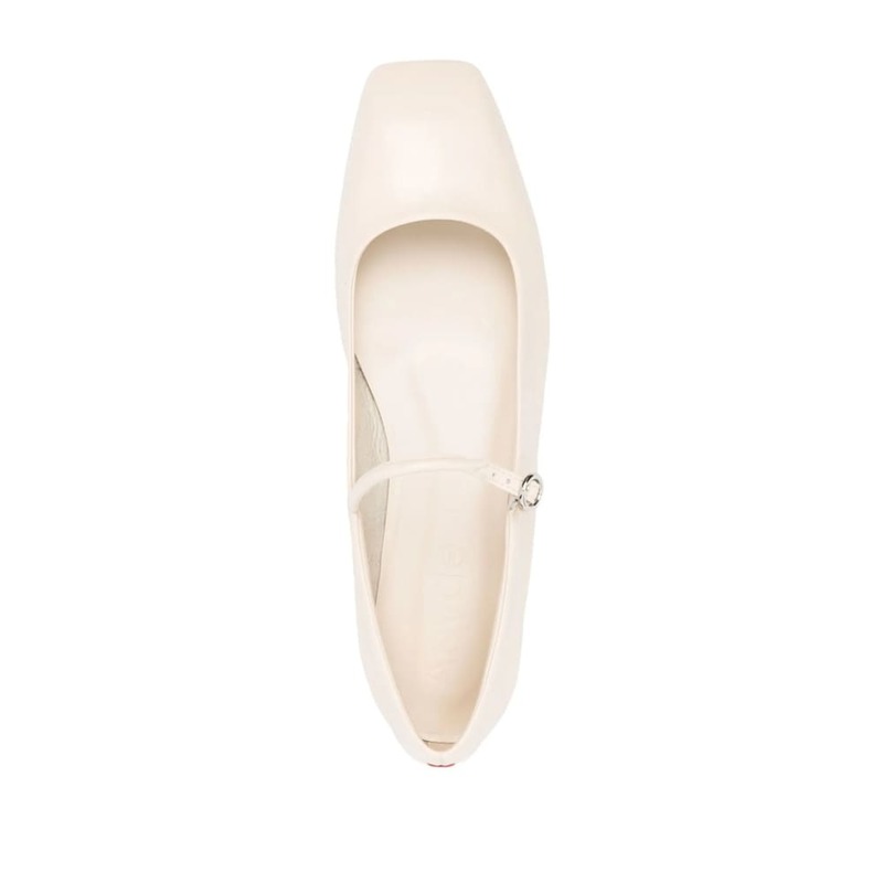 aeyd Flat Shoes - Cream White