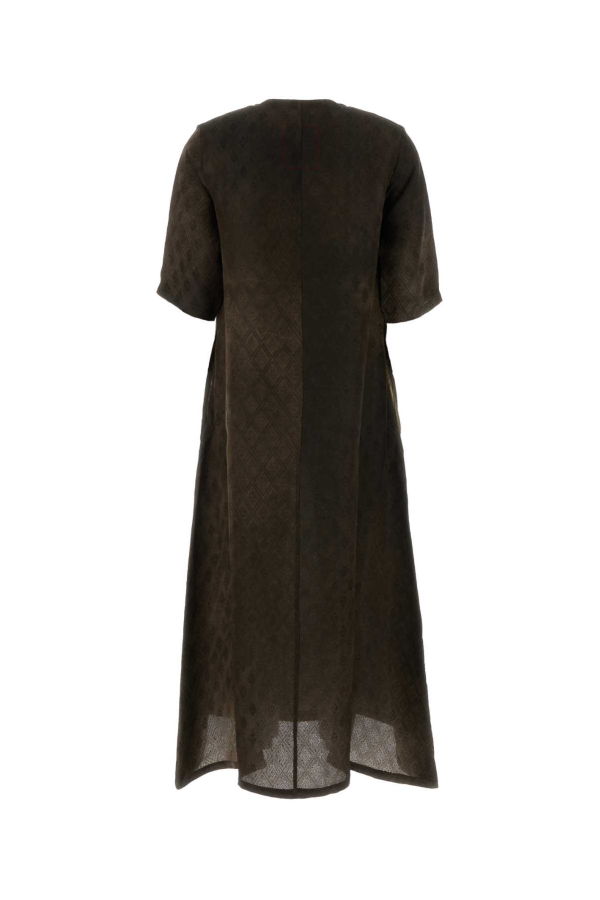Uma Wang Apostle Tunic Dress - Dark Brown