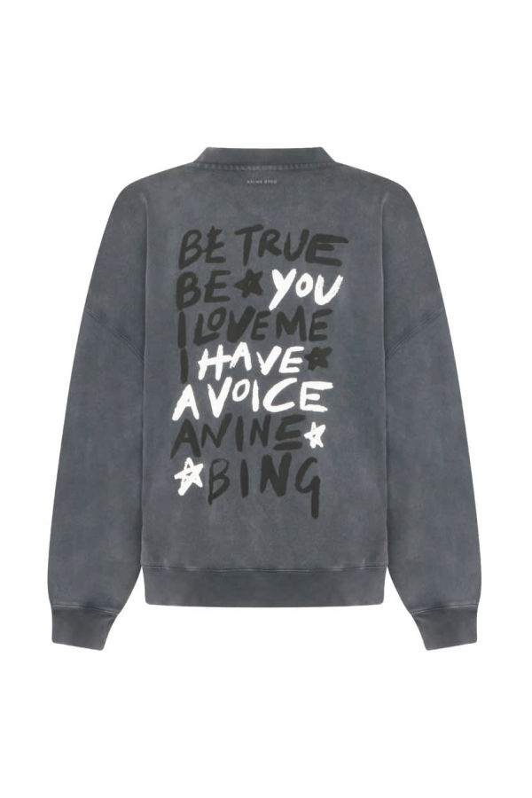 Anine Bing Sweatshirt - Black