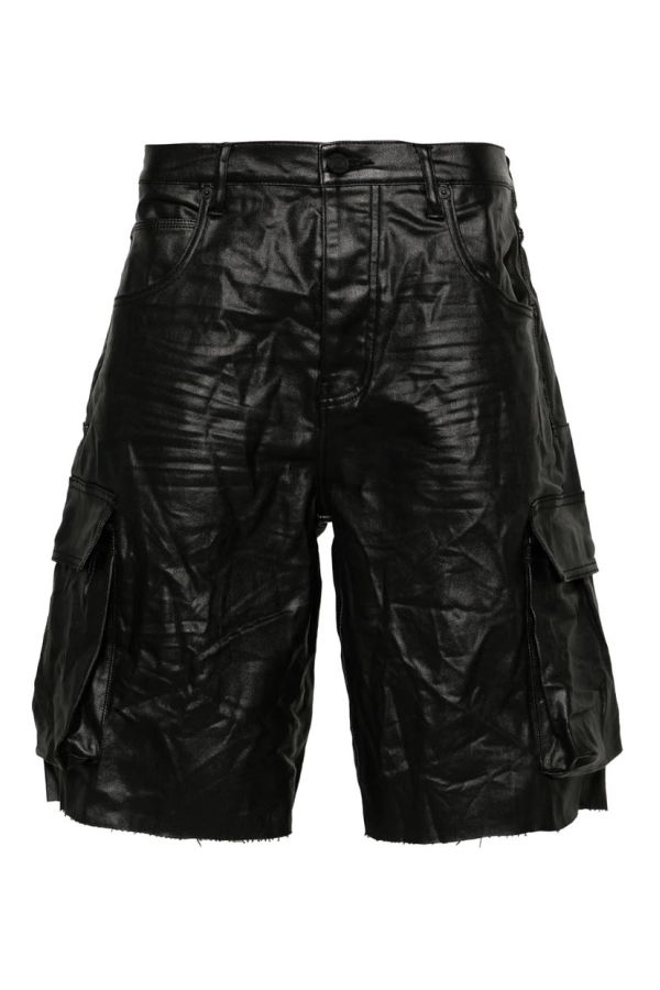 PURPLE Short Shorts - Black