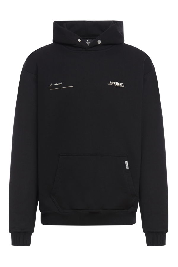 Represent Patron Of The Club Hoodie - Black