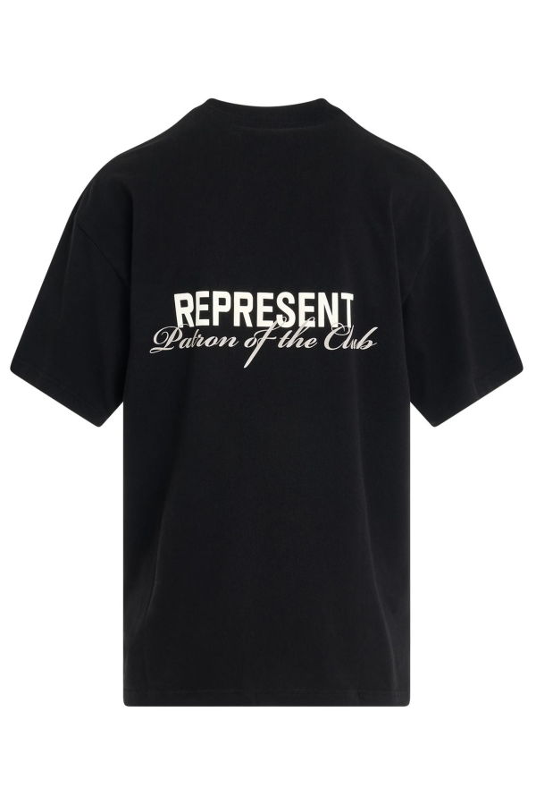 Represent Patron of The Club T-Shirt - Black
