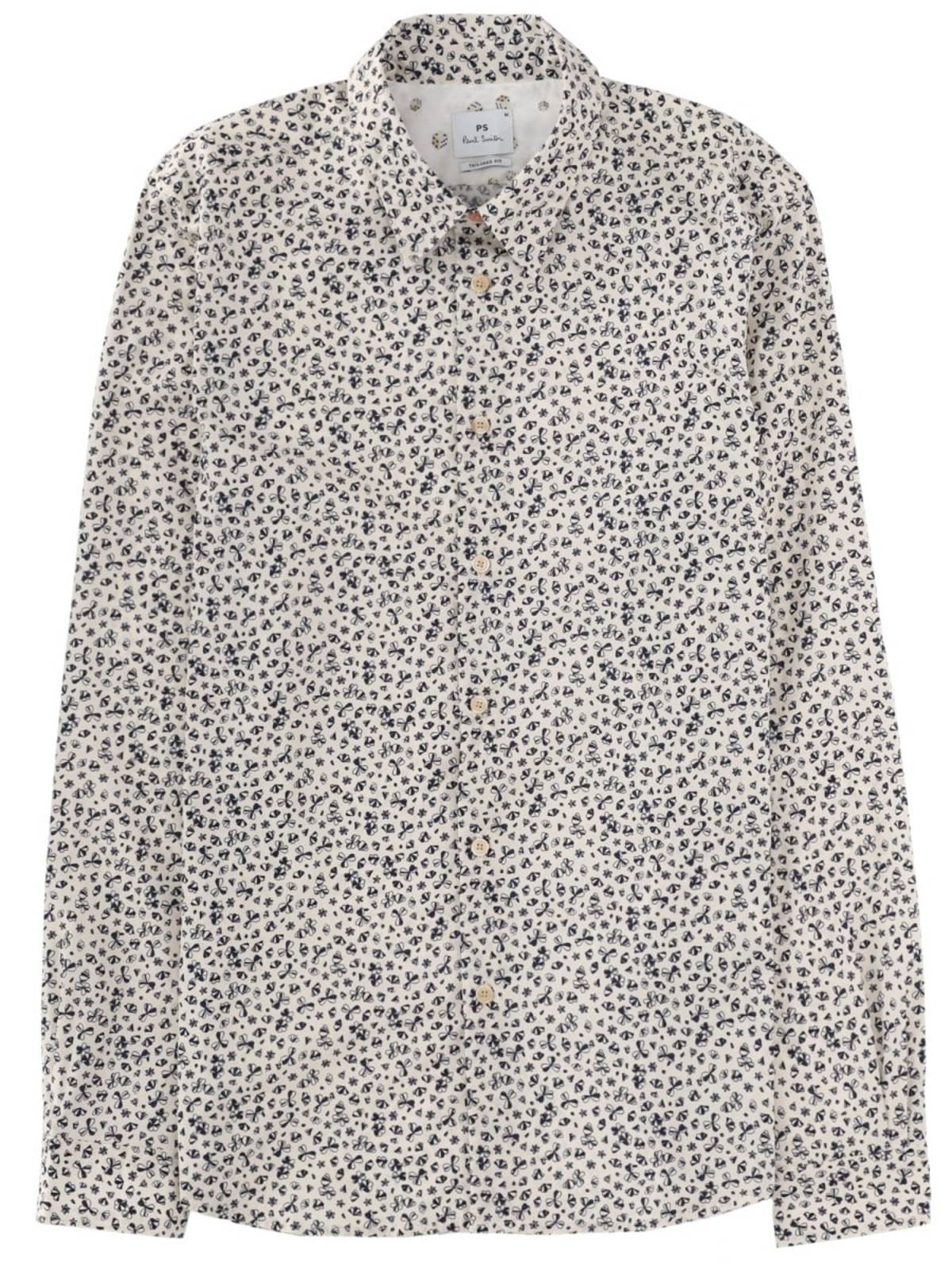 PAUL SMITH PS by Paul Smith Printed Shirt - White - Image 1 of 5