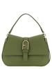 Furla Flow M Shoulder Bag - Green - Thumbnail 1