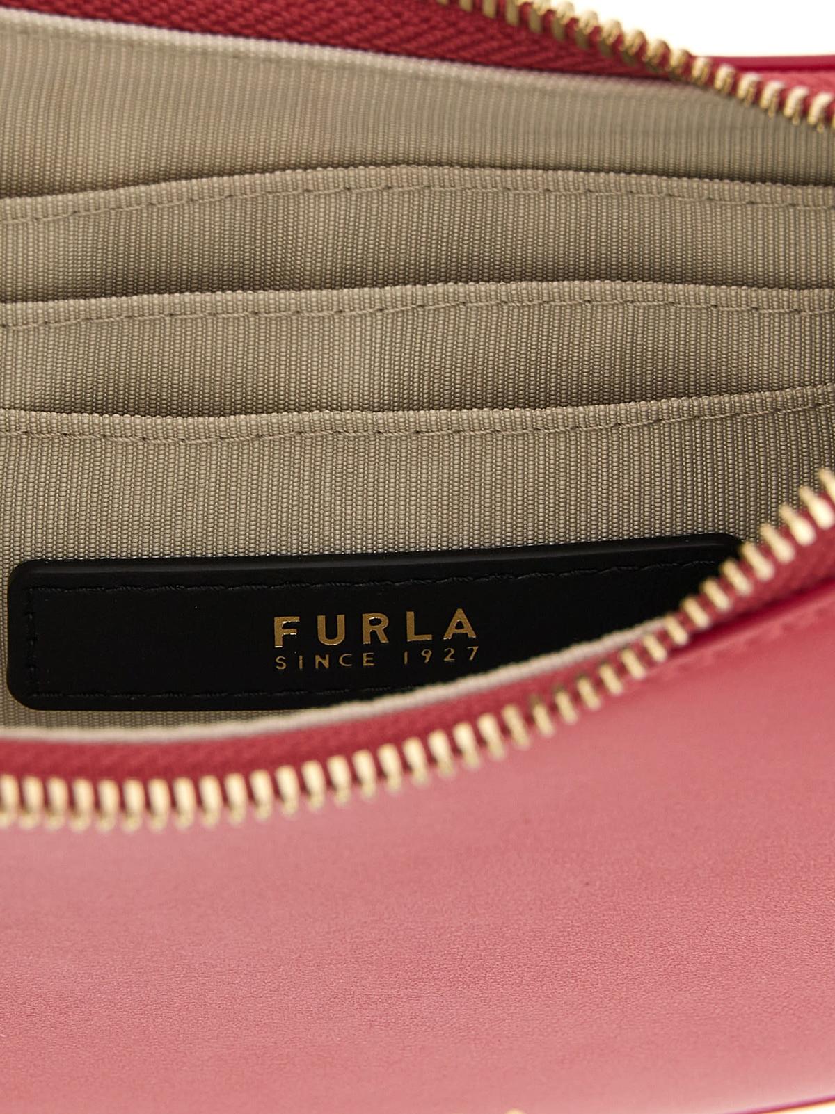 Furla Delizia Mini Shoulder Bag - Fuchsia - Image 4 of 4