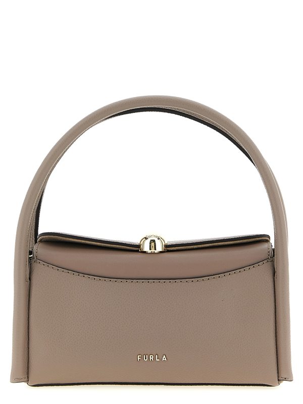 Furla Nicole Mini Handbag - Gray
