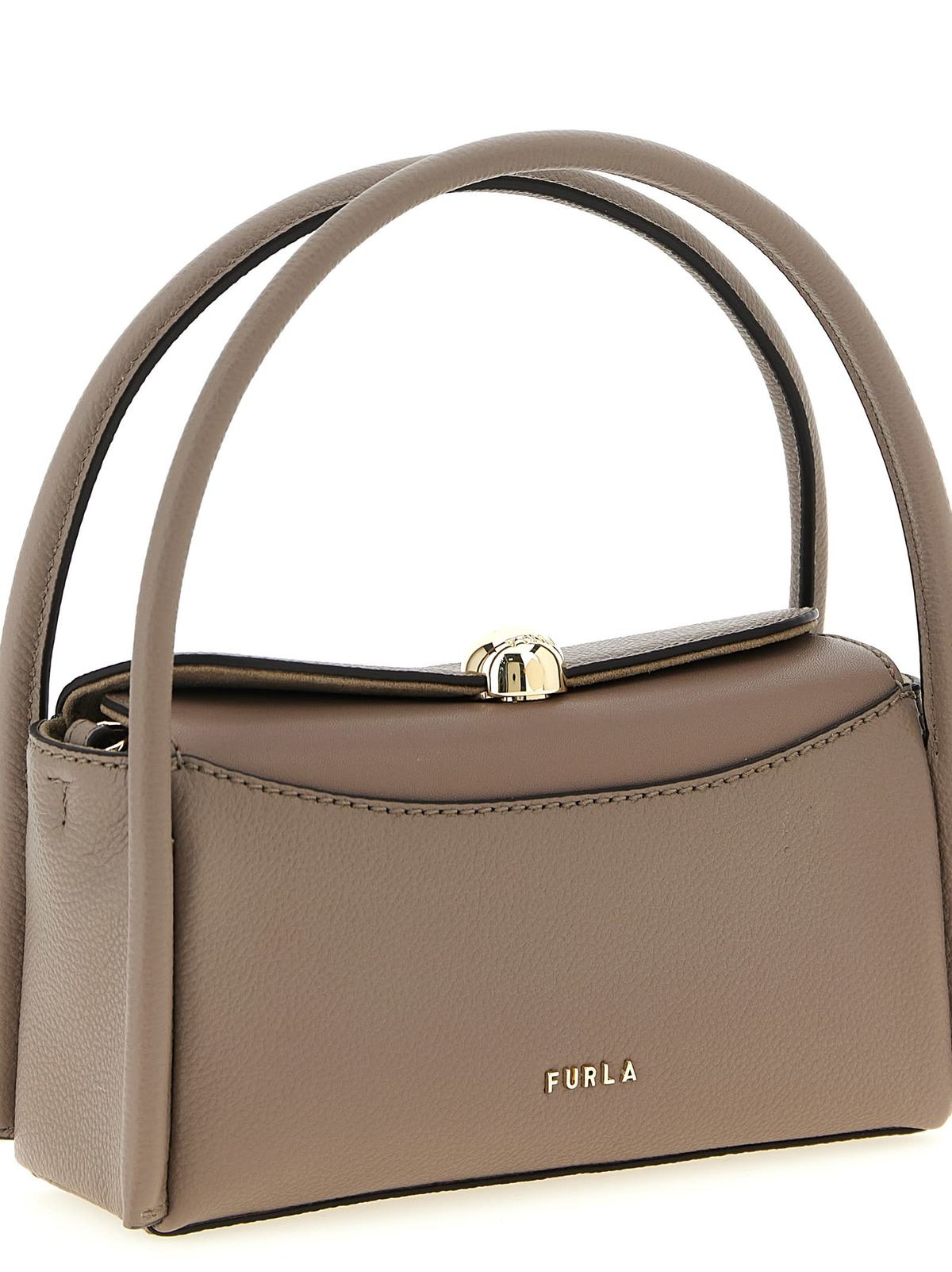 Furla Nicole Mini Handbag - Gray - Image 3 of 4