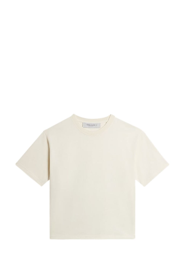 Golden Goose Printed Cotton T-Shirt - White