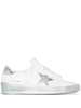 Golden Goose Stardan Leather Sneakers - Silver - Thumbnail 1