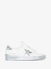 Golden Goose Stardan Leather Sneakers - Silver - Thumbnail 4