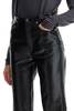 AGOLDE 90s Recycled Leather Pinch Waist Pants - Black - Thumbnail 4