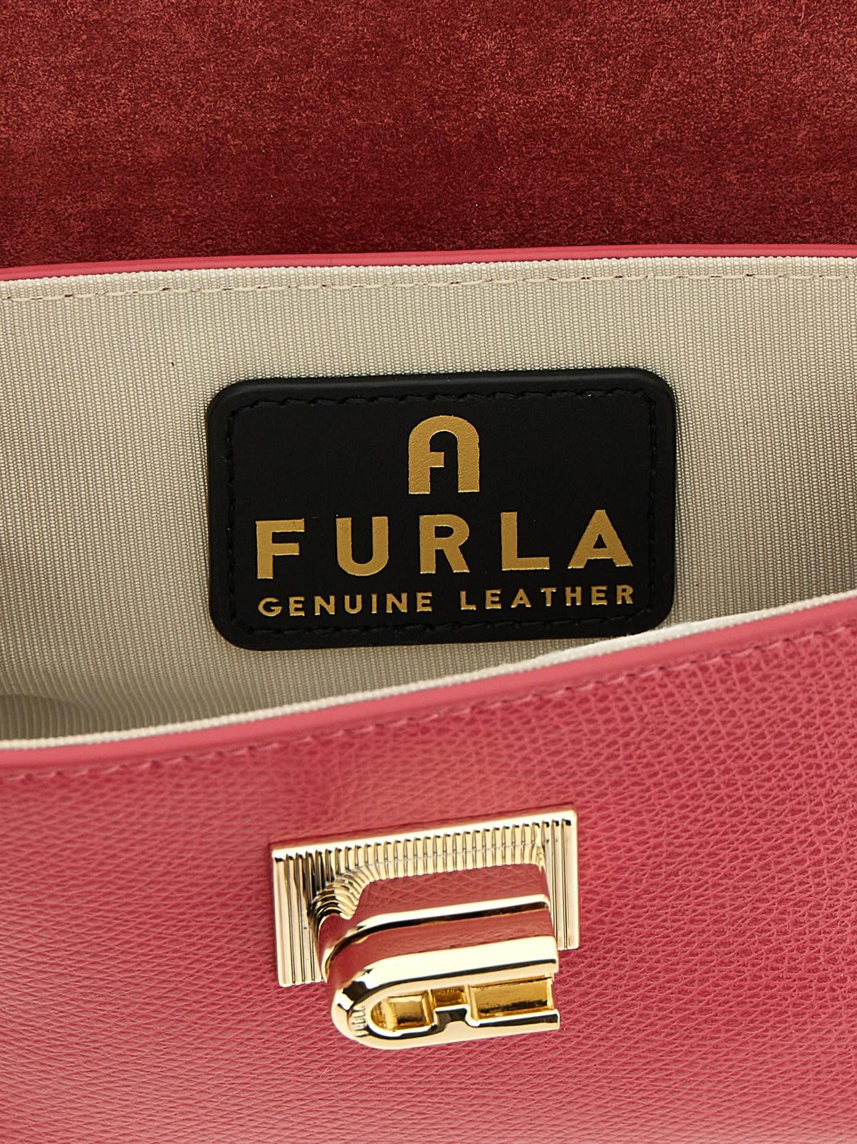 Furla 1927 Mini Crossbody Bag - Fuchsia - Image 4 of 4