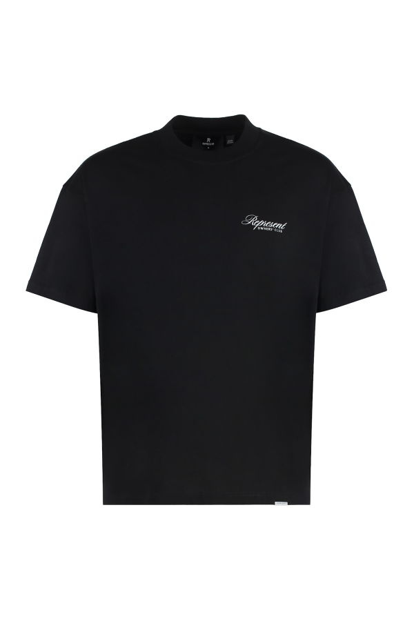 Represent Cotton Crew-Neck T-Shirt - Black