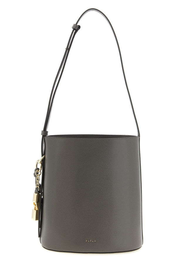 Furla Roxie Small Bucket Bag - Gray
