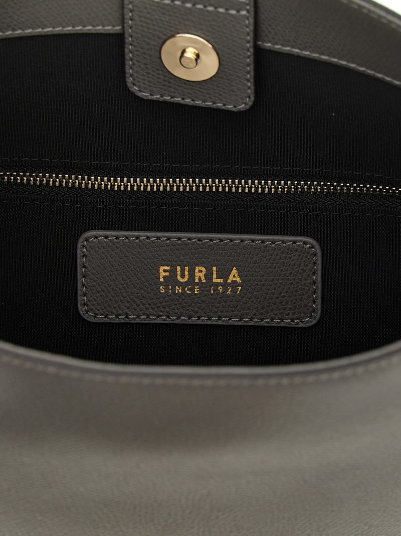 Furla Roxie Small Bucket Bag - Gray