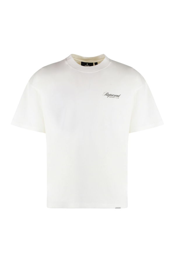 Represent Cotton Crew-Neck T-Shirt - White