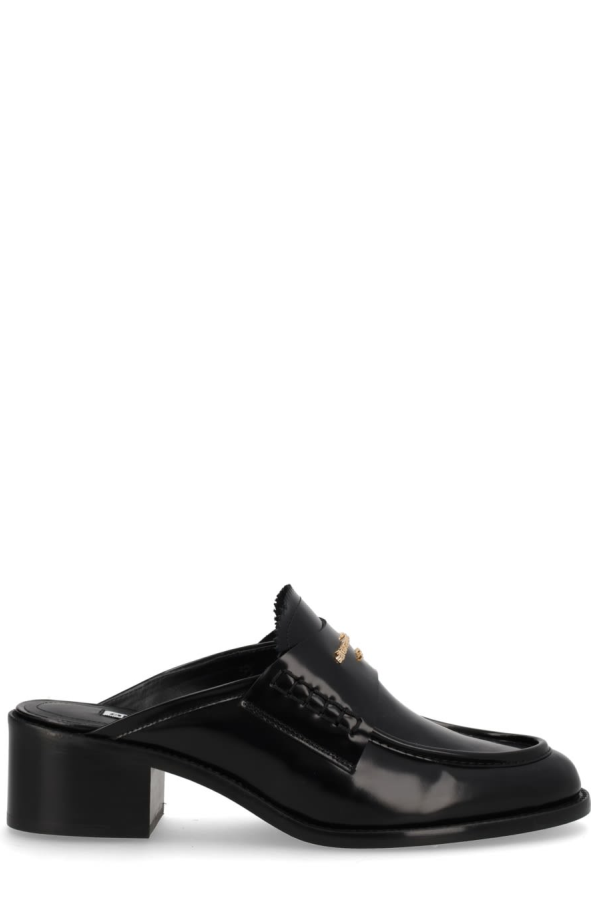 ALEXANDER WANG Sabot Carter Flat Shoes - Black