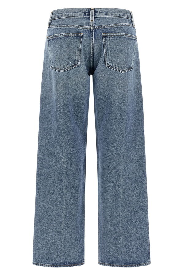 AGOLDE Low Rise Loose Jeans - Light Blue