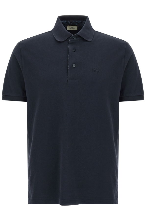 Etro Pegaso Polo Shirt - Blue