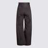 MM6 Maison Margiela Dark Grey Pants - Gray - Thumbnail 2