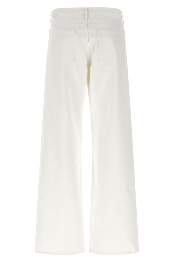 AGOLDE Low Rise Loose Jeans - White