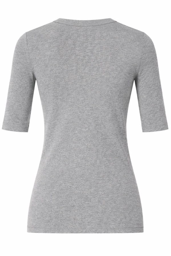 Fabiana Filippi Cotton T-Shirt - Gray