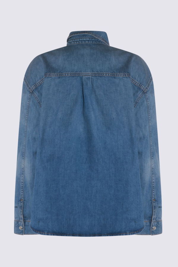 Anine Bing Cotton Shirt - Blue