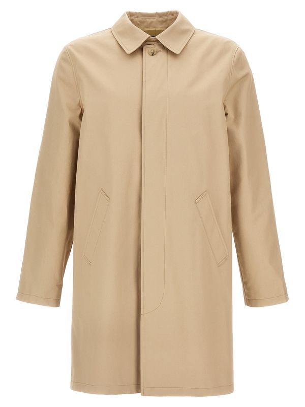 A.P.C. Mac Ville Trench Coat - Beige